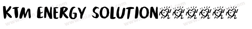 KTM Energy Solution字体转换